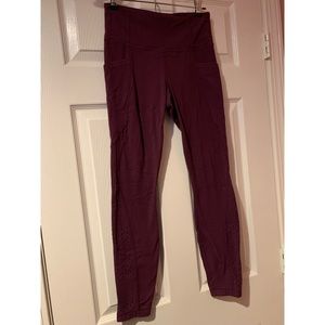 Athleta magenta leggings